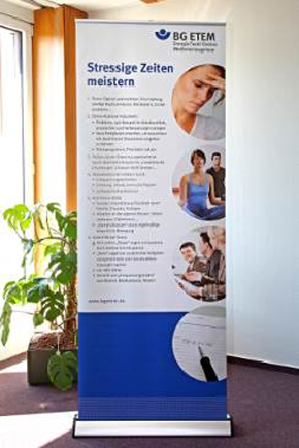 Stellwand Stressige Zeiten meistern